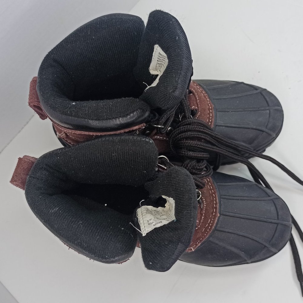 SMITH'S  Leather  Boots Boys Size 1 Thinsolate - Picture 3 of 6